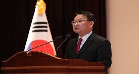 유일호 국토교통부장관 취임식