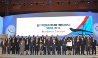 유일호 장관, 세계 도로대회 장관회의 참석