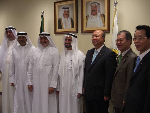 쿠웨이트 공공사업부장관 면담 (2008/08/29)