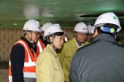 김현미 장관, 포항 지진현장 방문