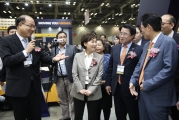 김현미장관, 국제물류산업전 개막식 참석
