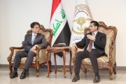 Meeting with Iraqi Minister of Transport Razazzaq Muhaibis al-Saadawi