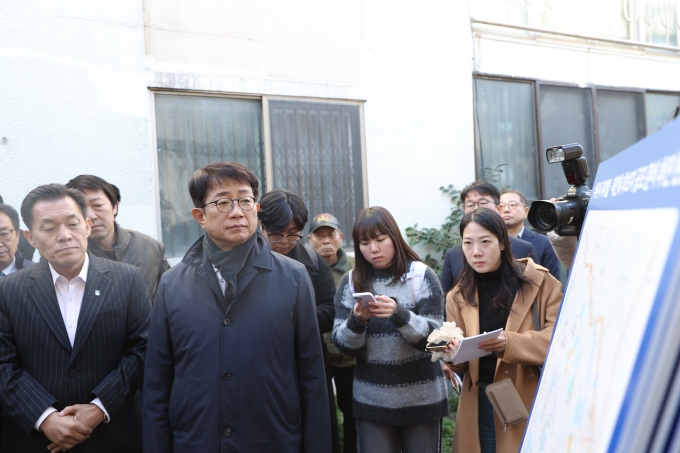 수원 재건축사업 현장방문 - 포토이미지