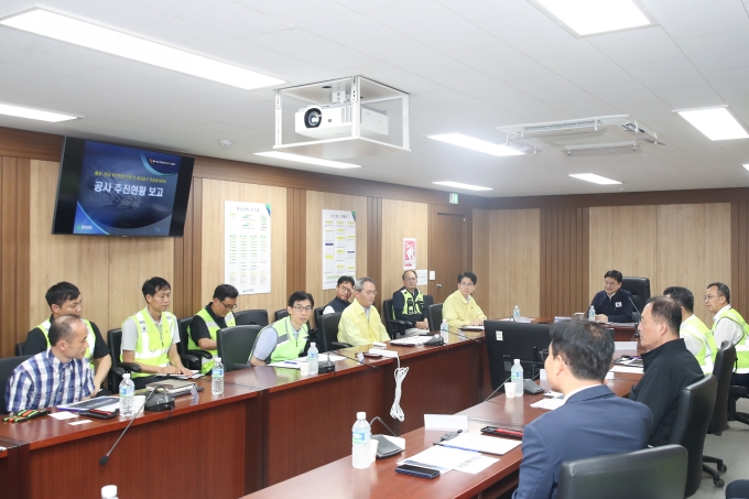 폭염 및 굴착공사 현장방문 - 포토이미지