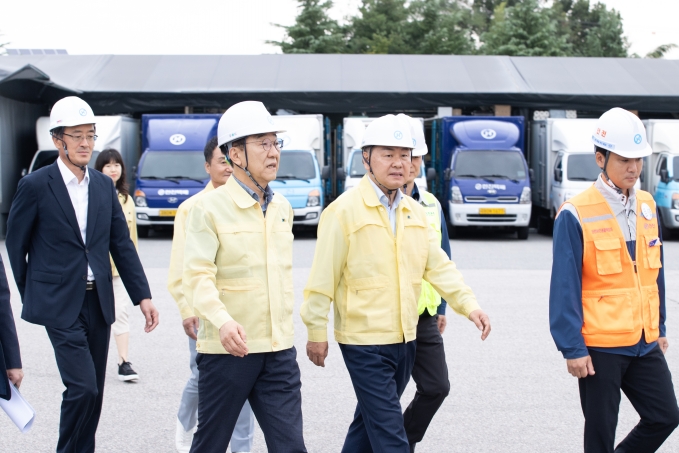 추석 택배 특별관리기간 택배 현장방문 - 포토이미지
