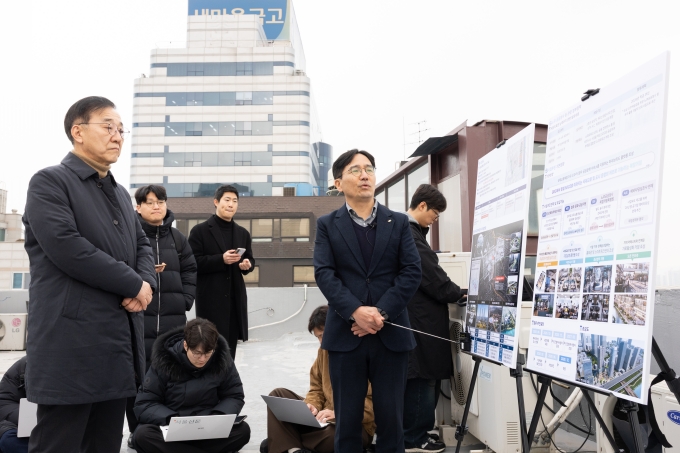 김윤덕 장관 도심 주택공급 현장 행보 나서 - 포토이미지