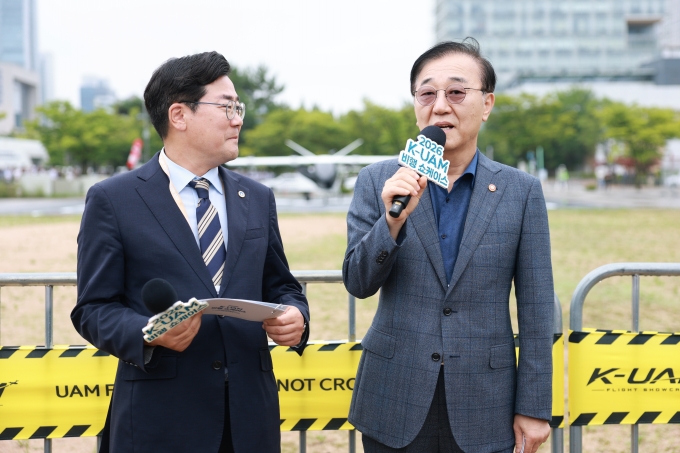 김윤덕 장관 2026 드론·UAM 박람회 UAM 쇼케이스 - 포토이미지